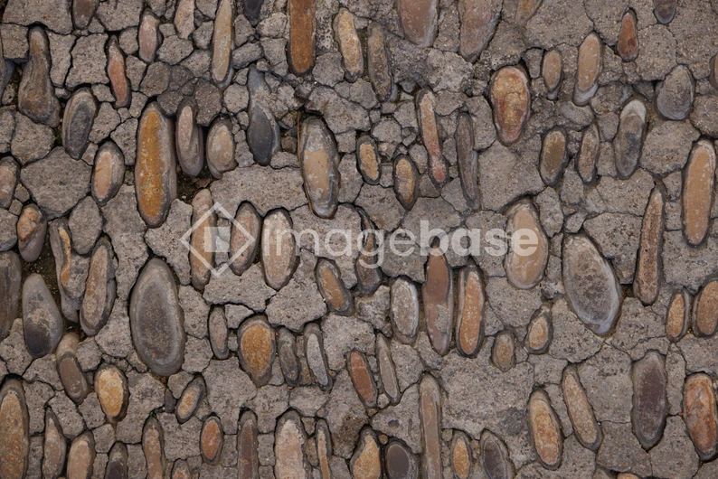 Pebble Stone Wall