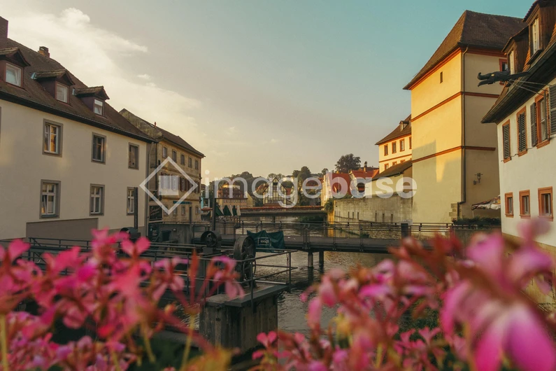 Charming Canal Townscape