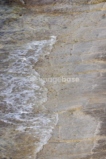 Wave on Stone Steps