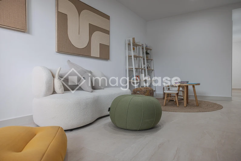 Modern Minimalist Living Space