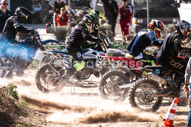 Motocross Racing Action