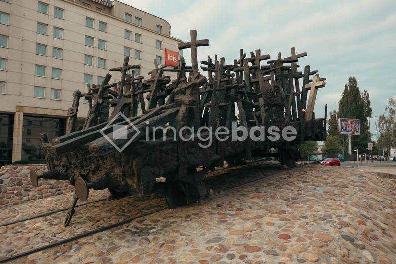 Historic Monument in Urban Setting