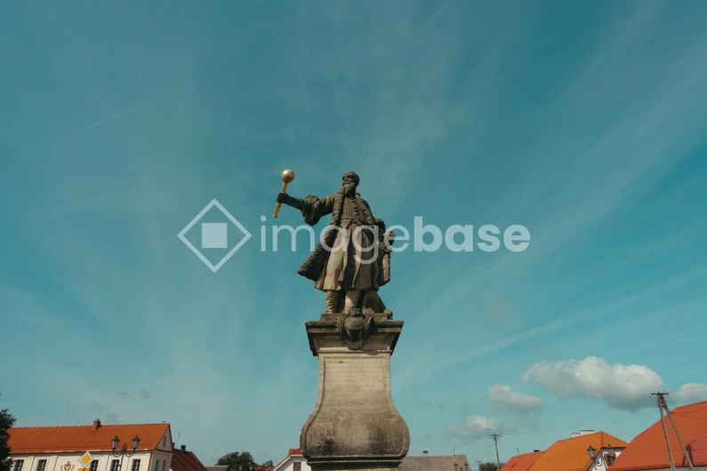 Historic Monument Under Blue Sky