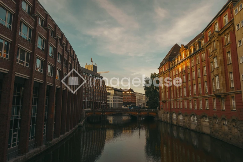 Historic Canal at Dusk