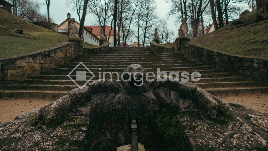Historic Stone Staircase