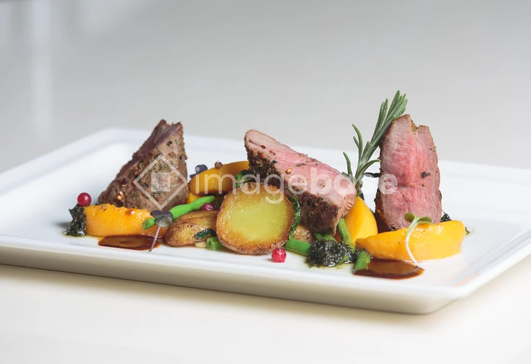Gourmet Plate Presentation
