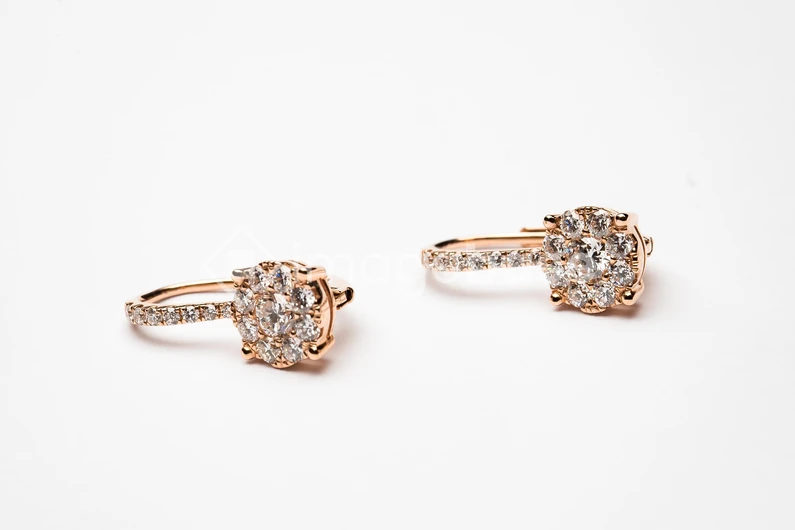 Elegant Diamond Earrings