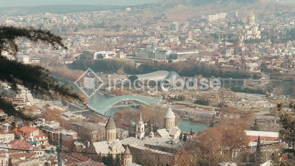 Panoramic View of a Cityscape