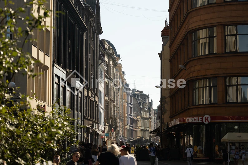Busy Urban Street