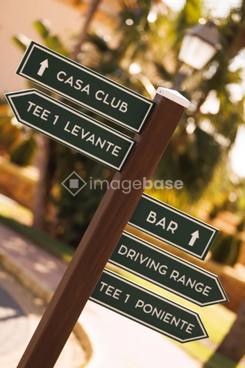 Resort Direction Signs