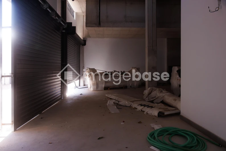 Dimly Lit Storage Space