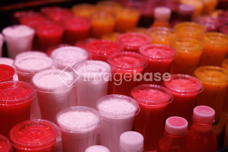 Colorful Juice Assortment