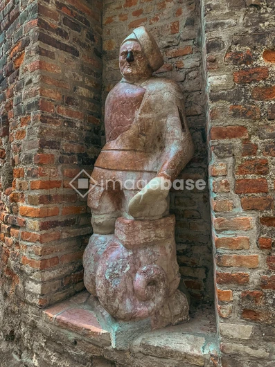 Ancient Brick Statue