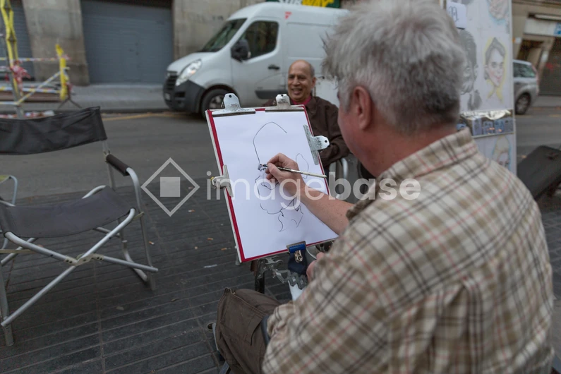 Street Portrait Sketching