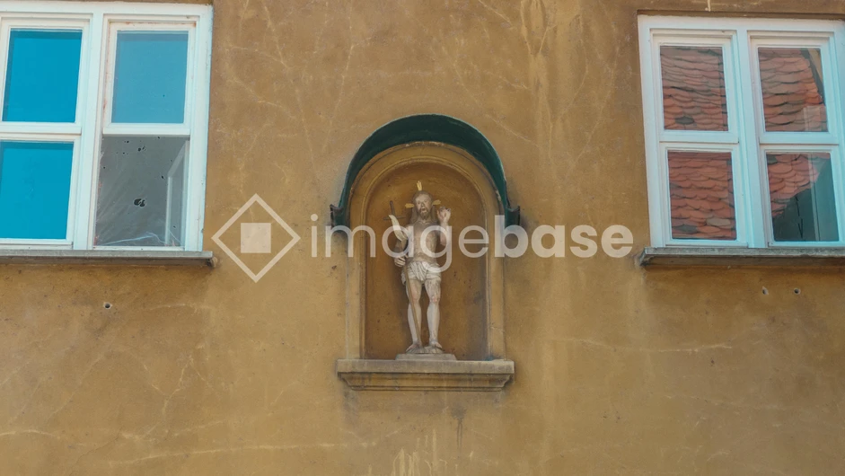 Old Wall Sculpture
