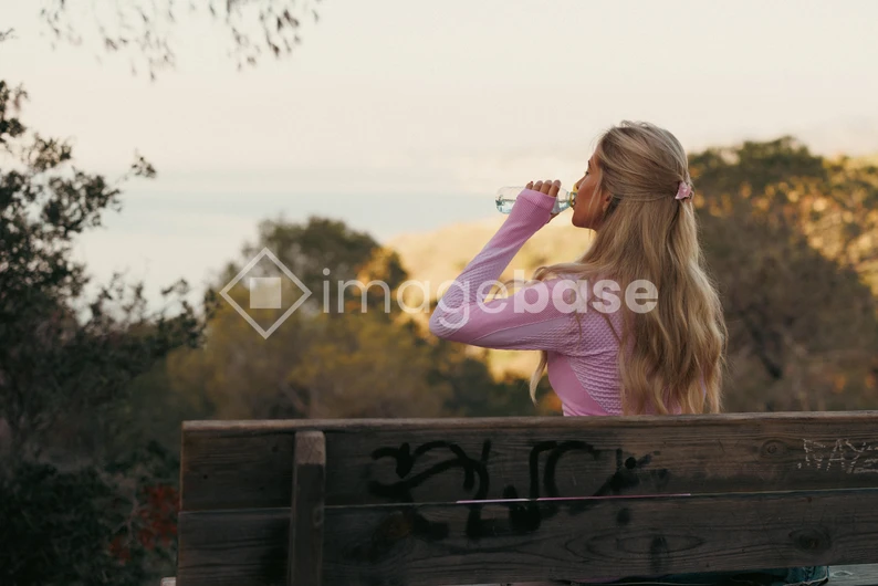 Peaceful Outdoor Hydration