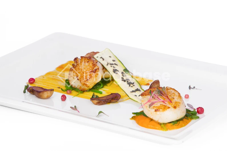 Gourmet Scallop Dish