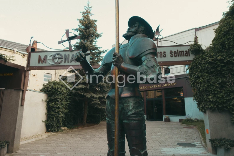 Sculpture of Don Quixote