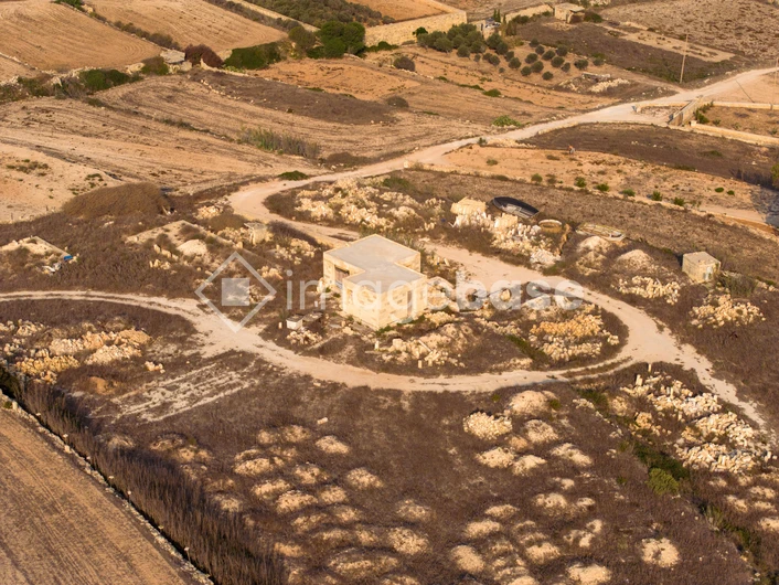 Aerial View of Rural Landscape