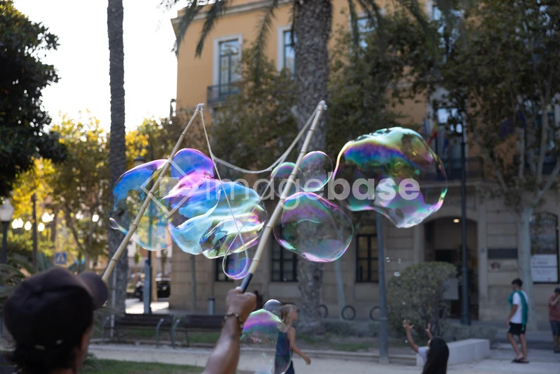 Lively Street Bubbles