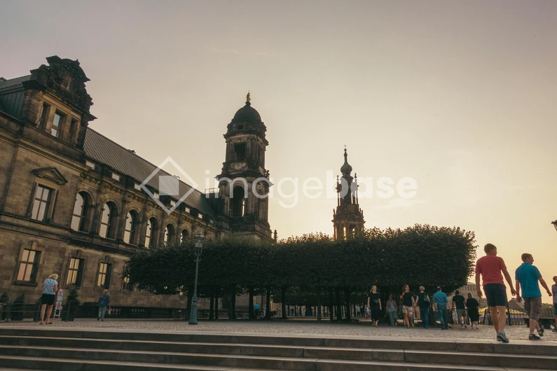 Historic City Stroll at Dusk