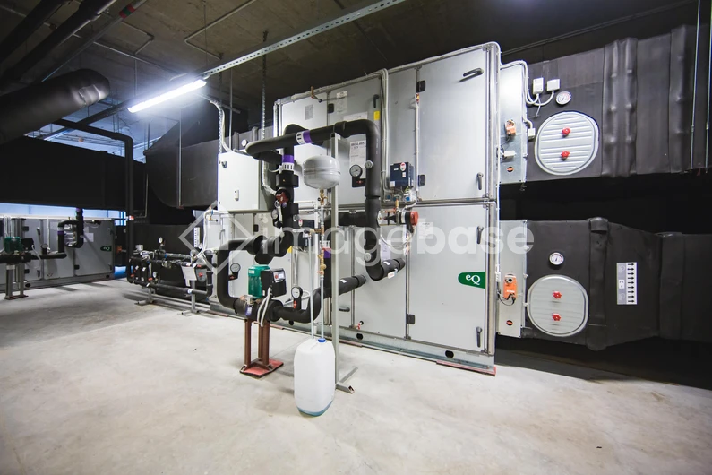 Industrial Machinery Room