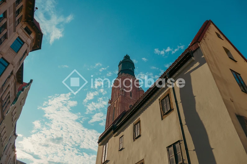 Historic Tower Under Blue Sky