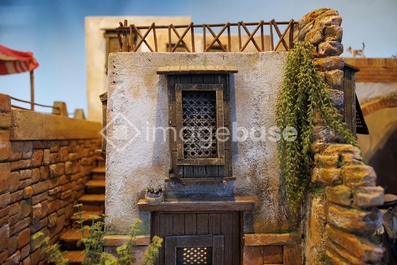 Rustic Architectural Scene