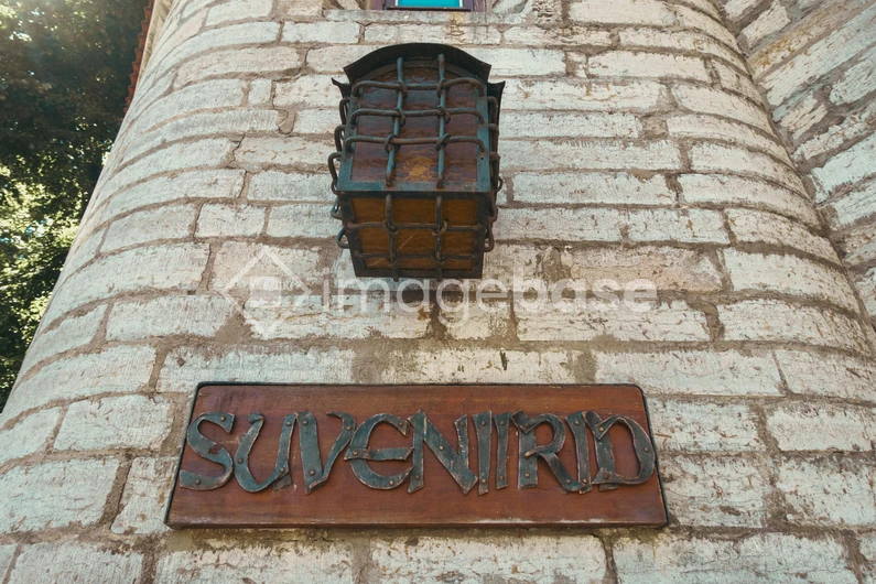 Charming Souvenir Shop Sign
