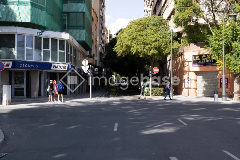 Quiet Urban Street