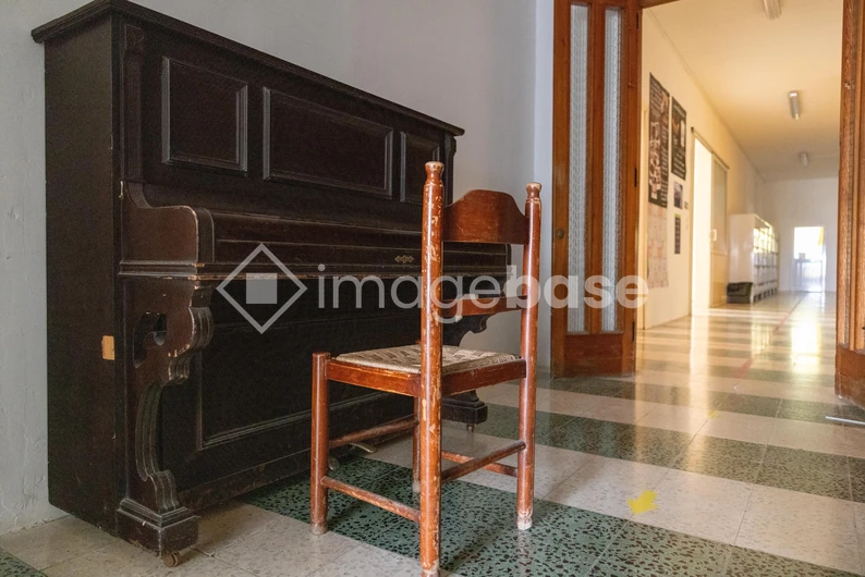 Hallway Piano and Chair