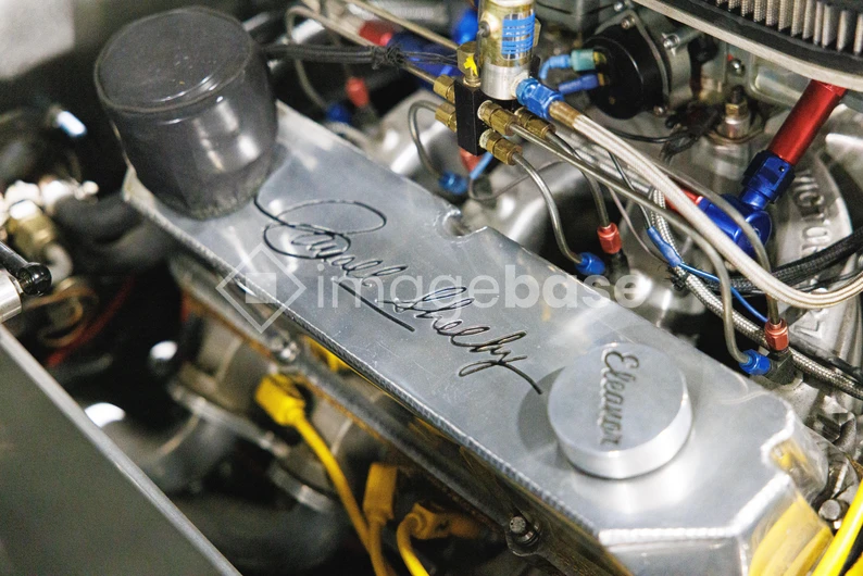 Engine Detail Close-up