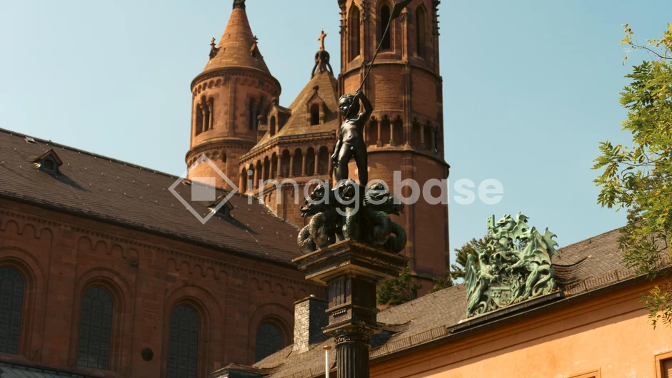 Historic Cathedral and Statue