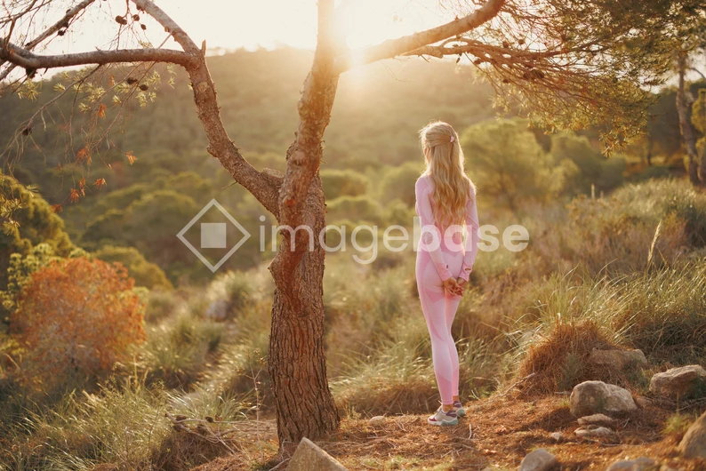 Sunlit Contemplation in Nature