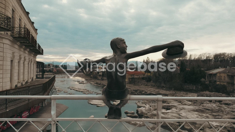 Statue over the River