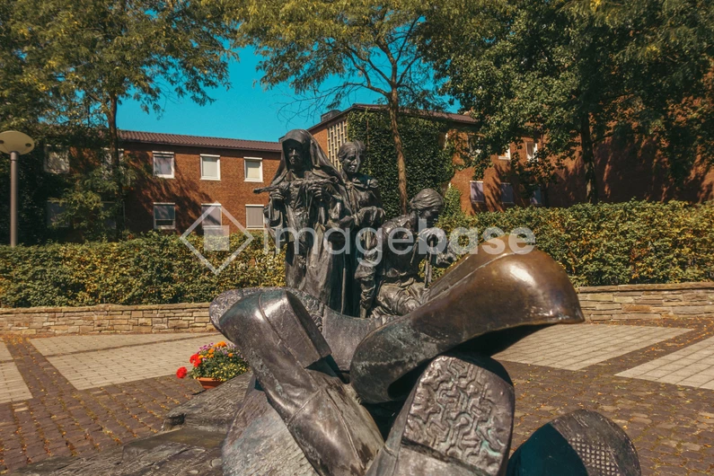 Urban Sculpture in Sunny Square
