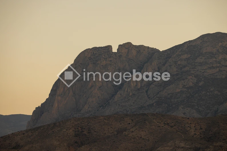 Majestic Mountain Landscape at Sunset