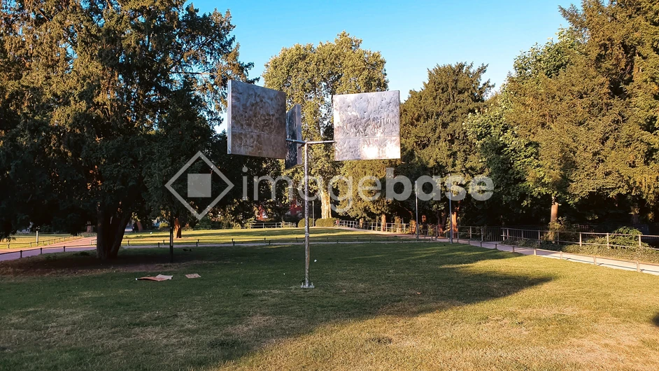 Park Sculpture in Summer