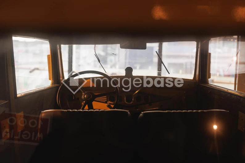 Vintage Car Interior