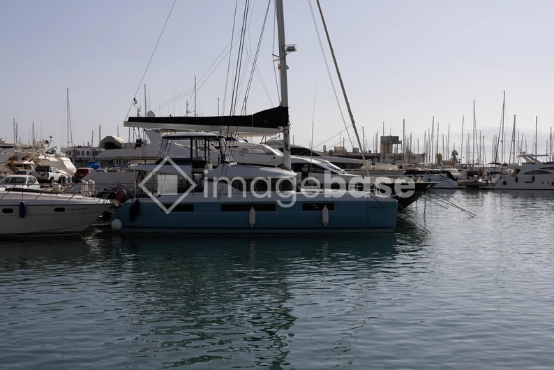Yachts at a Marina
