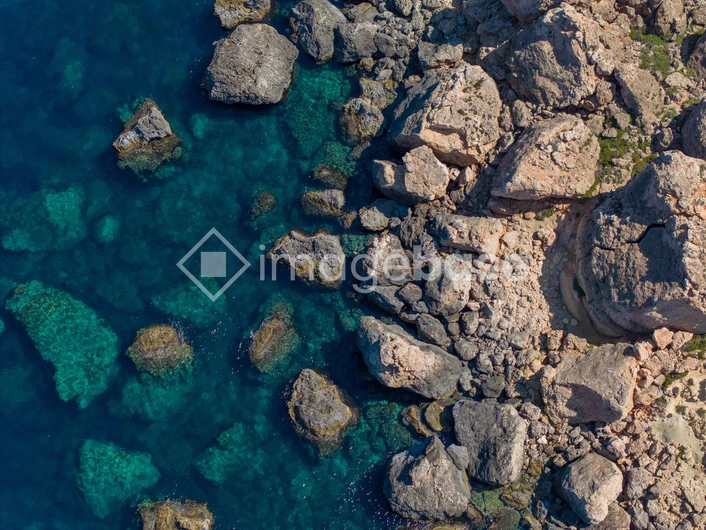 Rocky Coastal Overhead