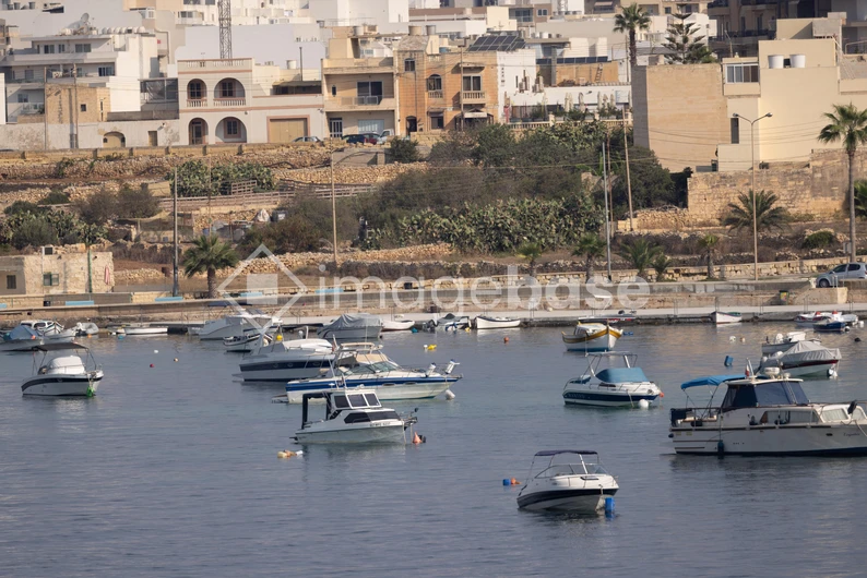 Harbor Front with Boats