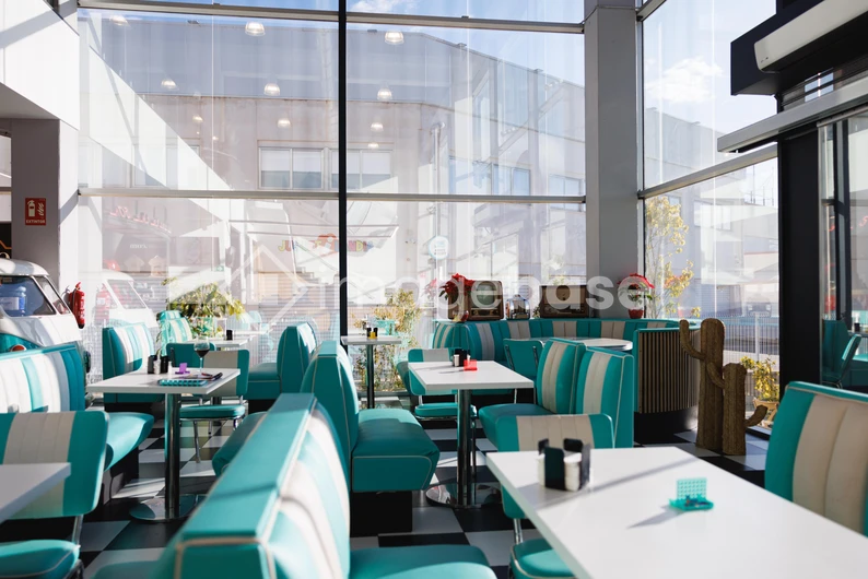 Retro Diner Interior