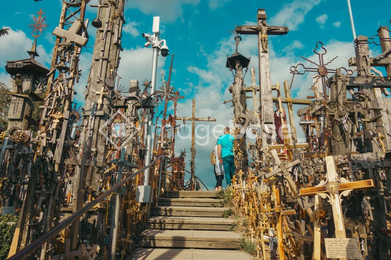 Path Through the Hill of Crosses