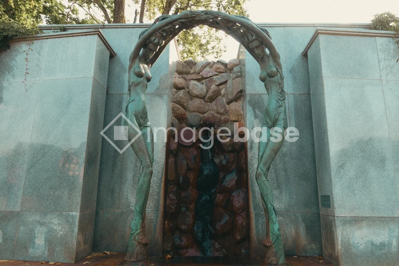 Artistic Stone Fountain