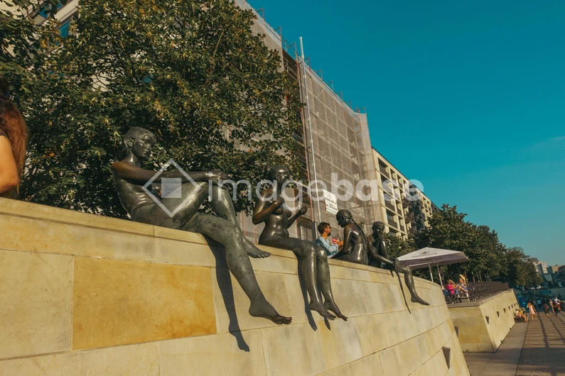 Urban Riverside Sculptures