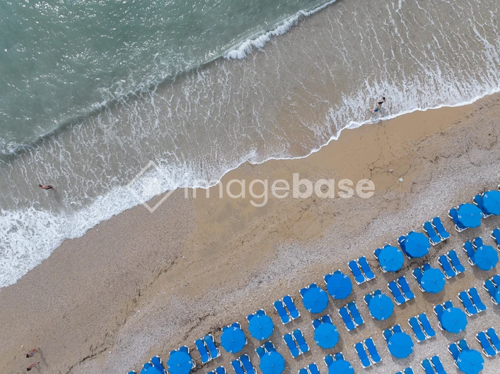 Aerial Beachfront View
