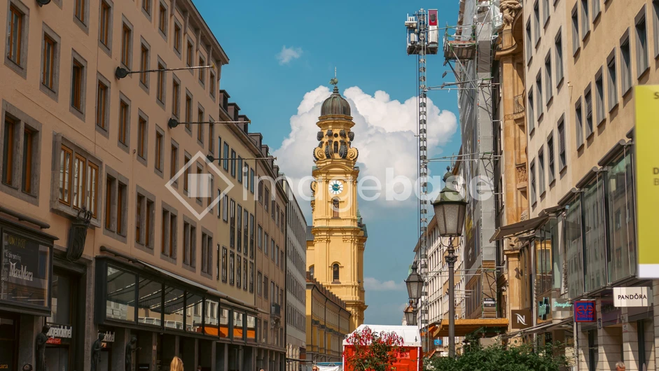 Historic Tower in Urban Setting
