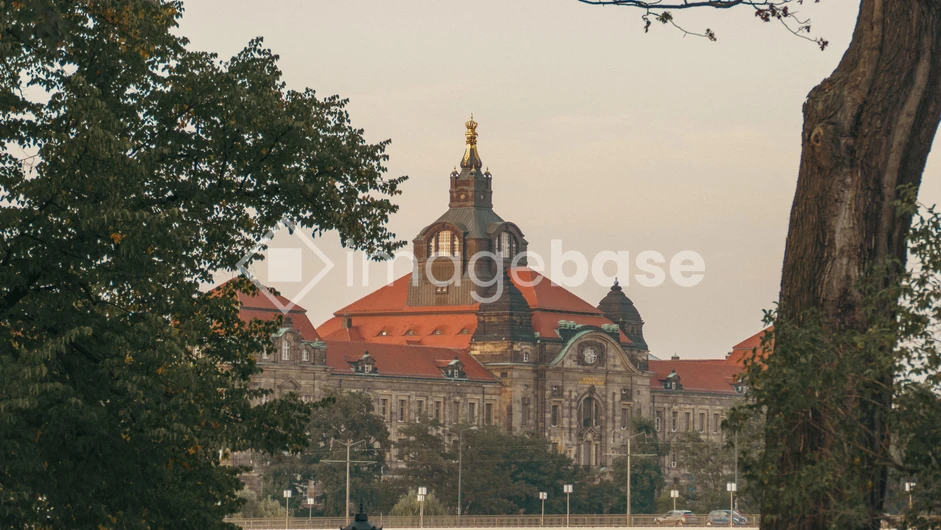 Historic Building Surrounded by Nature