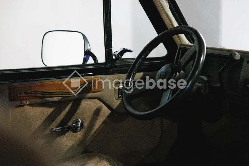 Vintage Car Interior